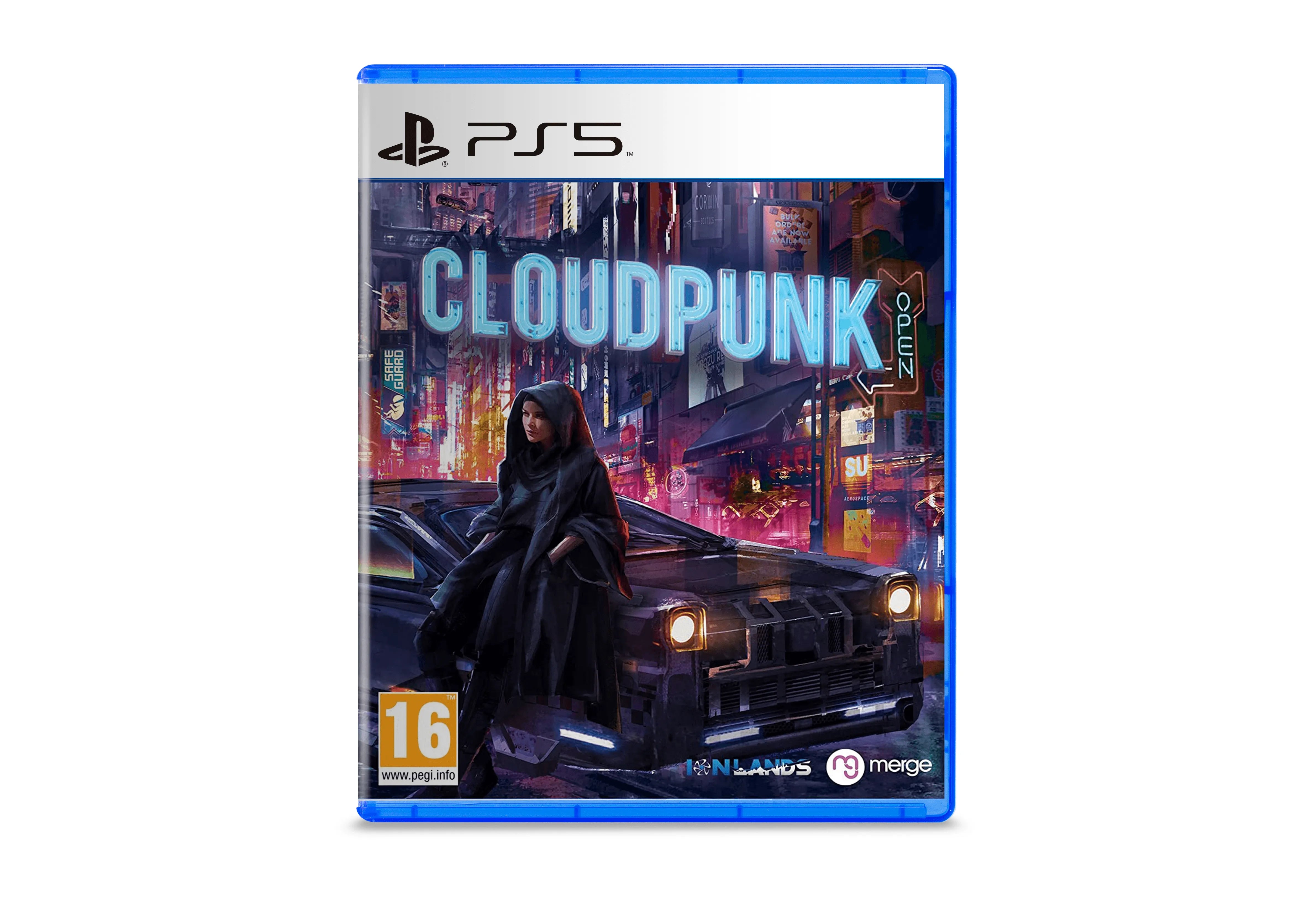 Cloudpunk game playstation 5 Adventure cover
