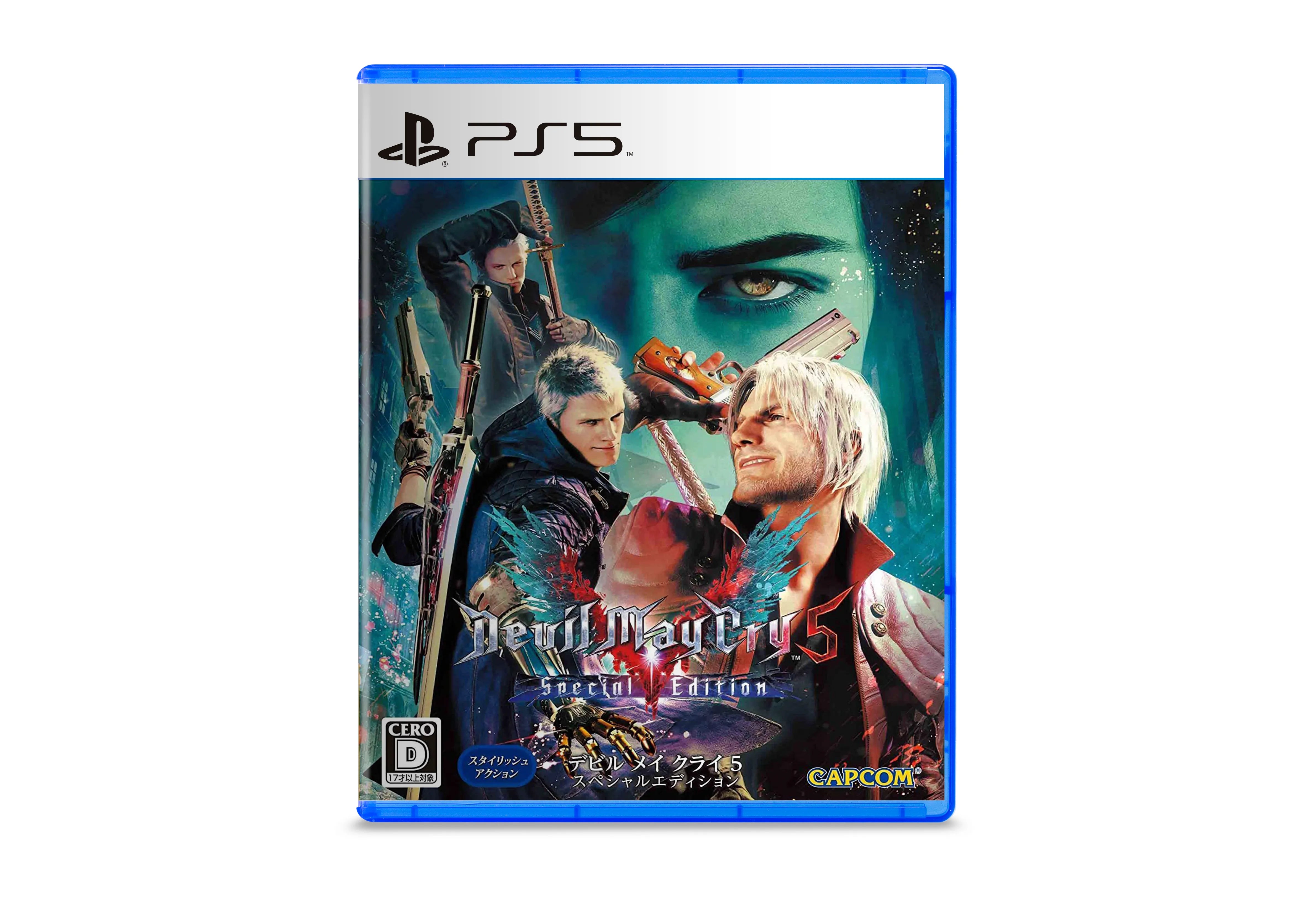 Devil may cry 5 video game playstation 5 Adventure cover