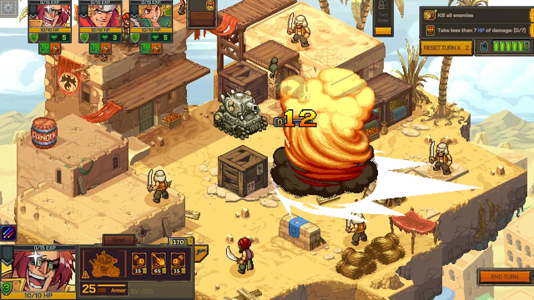 Metal Slug Tactics video game playstation 5 Strategy images