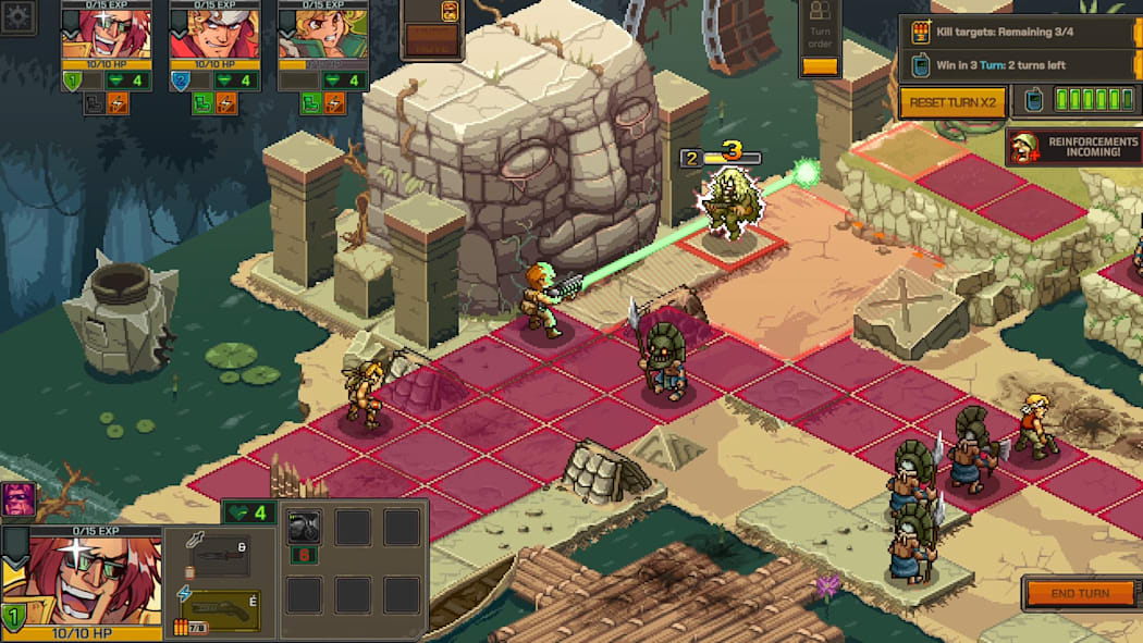 Metal Slug Tactics video game playstation 5 Strategy images
