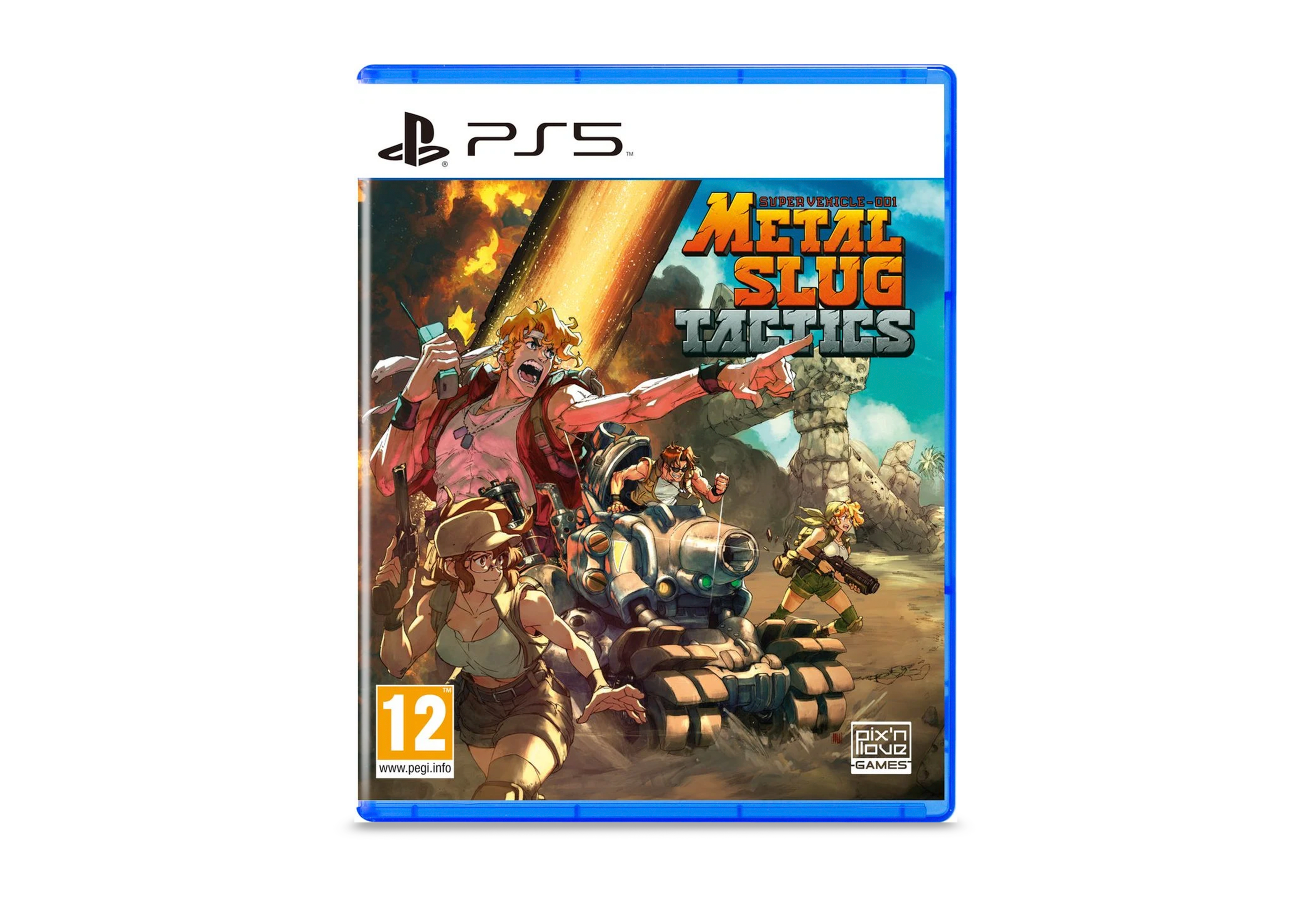 Metal Slug Tactics video game playstation 5 Strategy cover