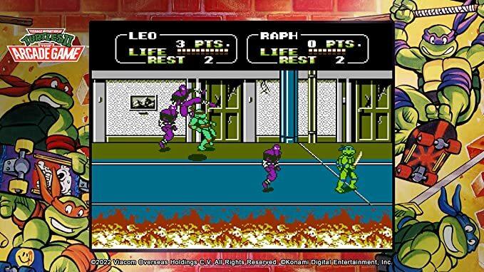 Teenage Mutant Ninja Turtles: The Cowabunga Collection game playstation 5 Adventure images