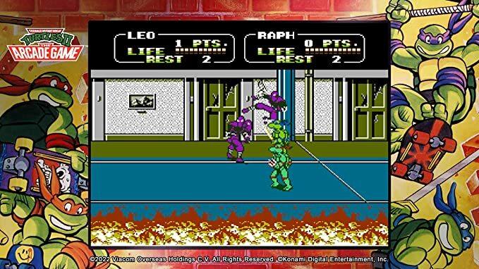 Teenage Mutant Ninja Turtles: The Cowabunga Collection game playstation 5 Adventure images