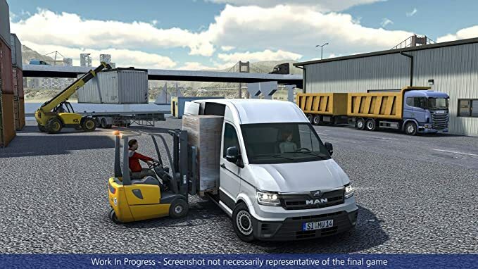 Truck and Logistics Simulator video game playstation 5 Simulator images