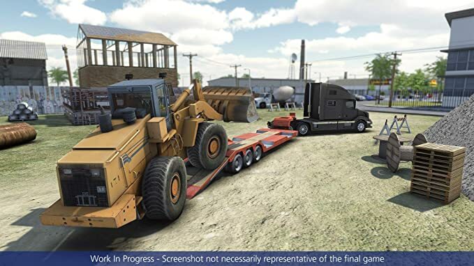 Truck and Logistics Simulator video game playstation 5 Simulator images