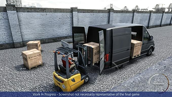 Truck and Logistics Simulator video game playstation 5 Simulator images