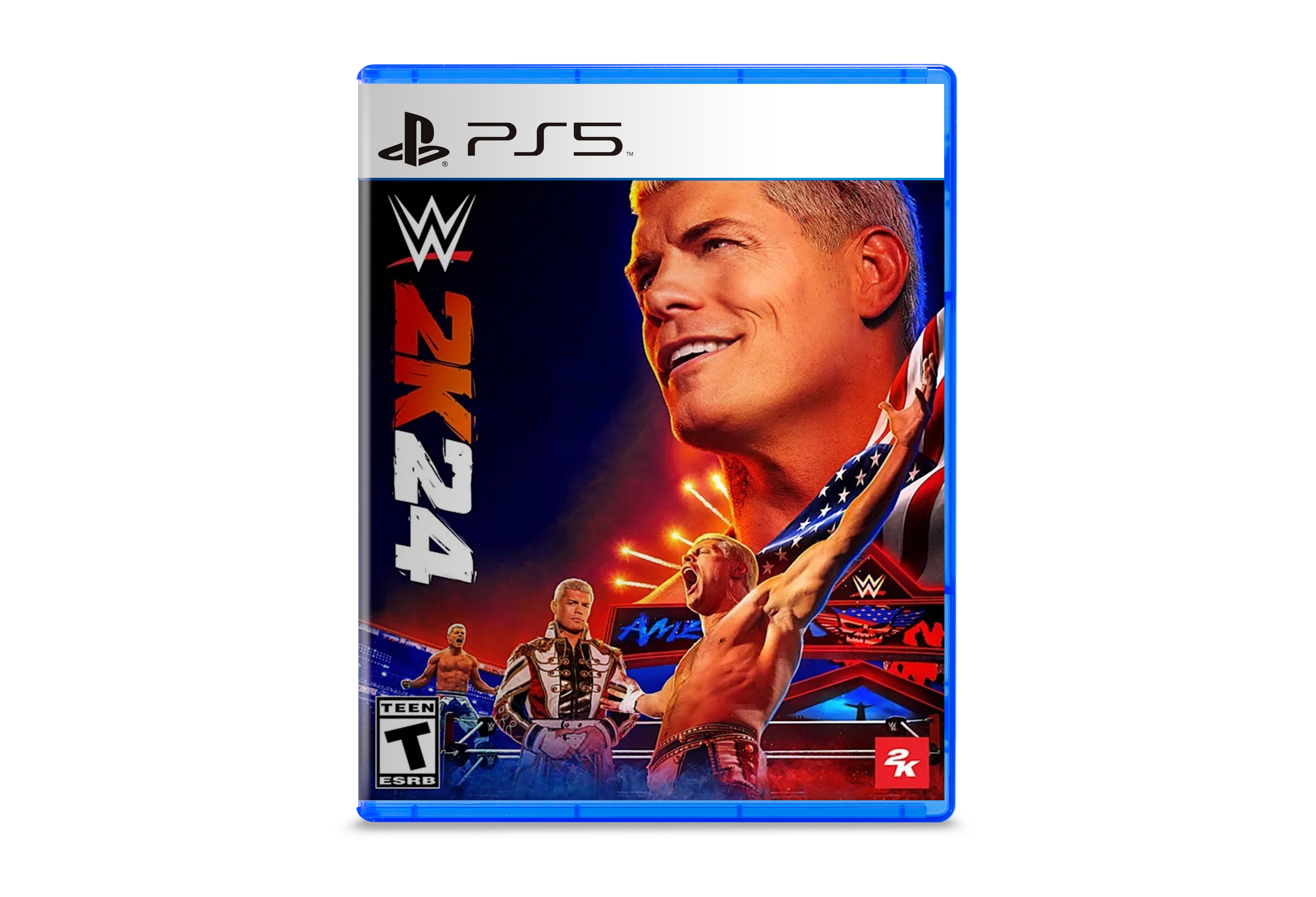 WWE 2K24 video game playstation 5 Sport cover