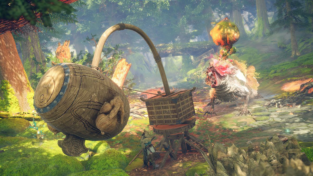 Wild hearts video game playstation 5 Action images