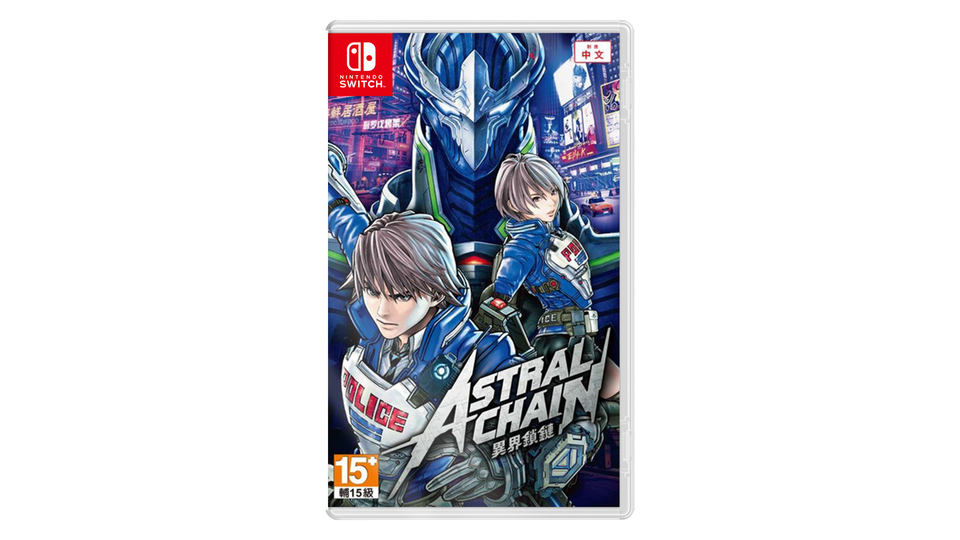 ASTRAL CHAIN Nintendo switch game Action Adventure cover