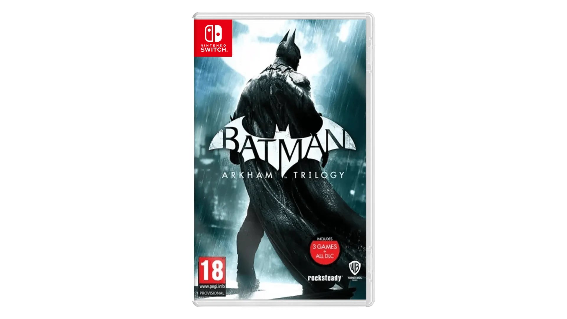 Batman Arkham Trilogy Nintendo switch game Action,Role playing cover