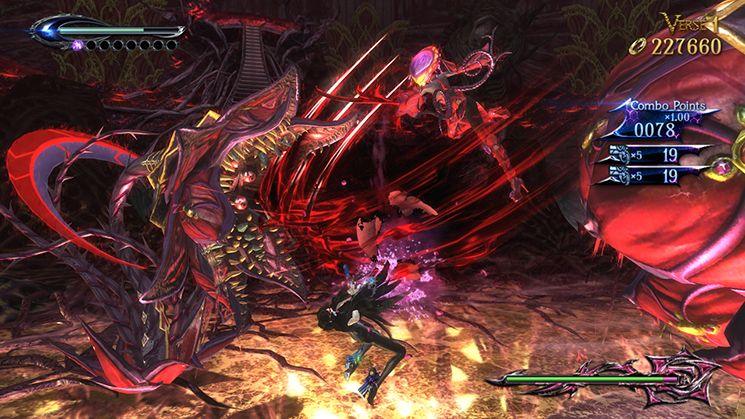 Bayonetta 2 Nintendo switch game Action images