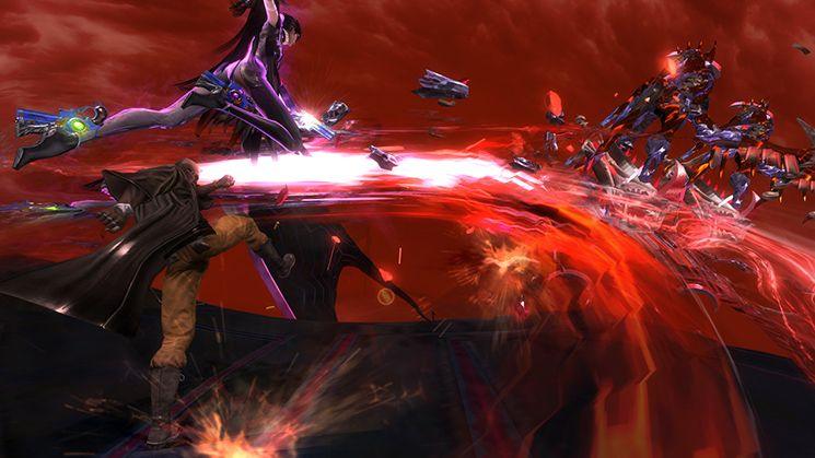 Bayonetta 2 Nintendo switch game Action images