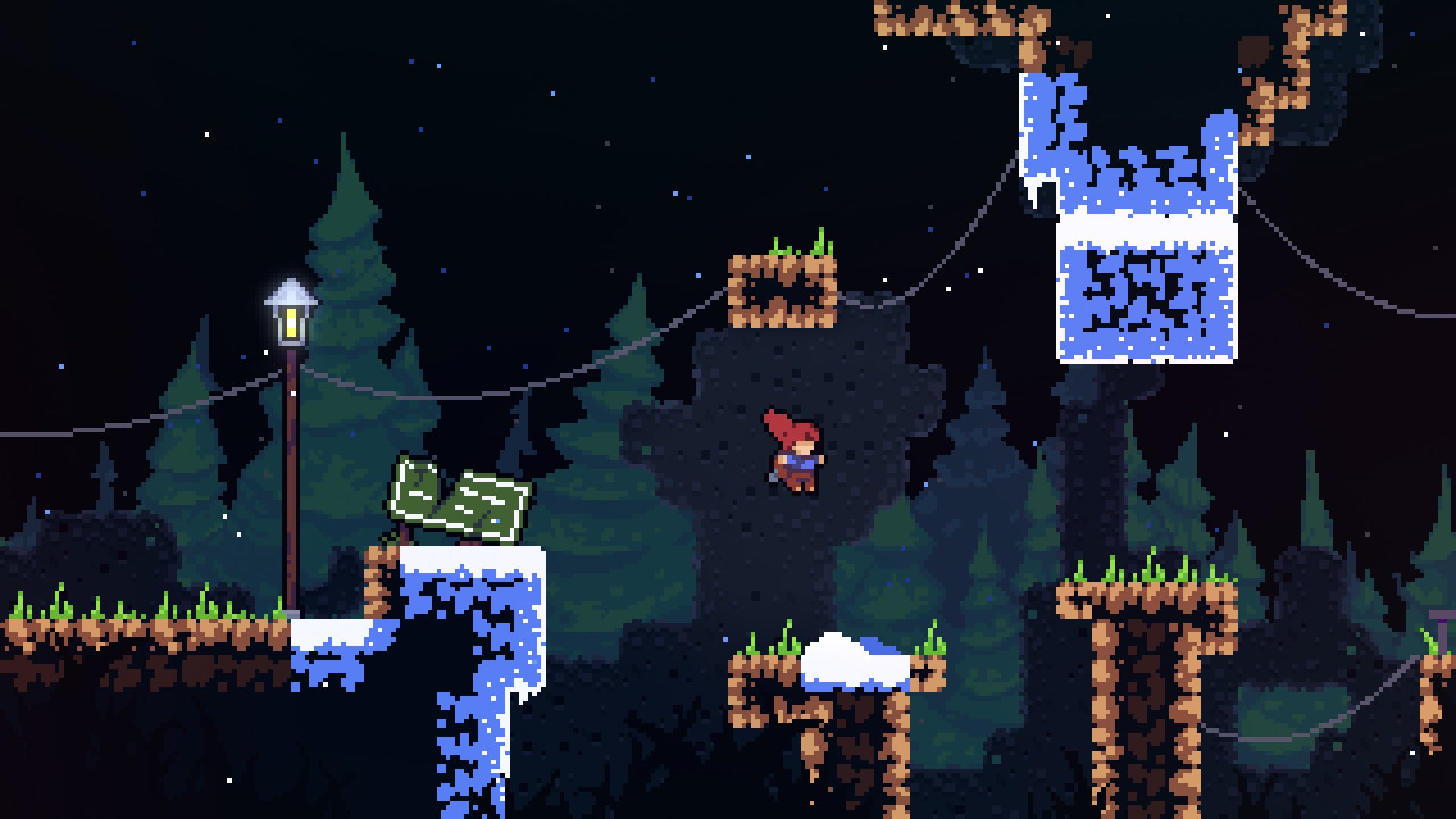 Celeste Nintendo switch game Action images