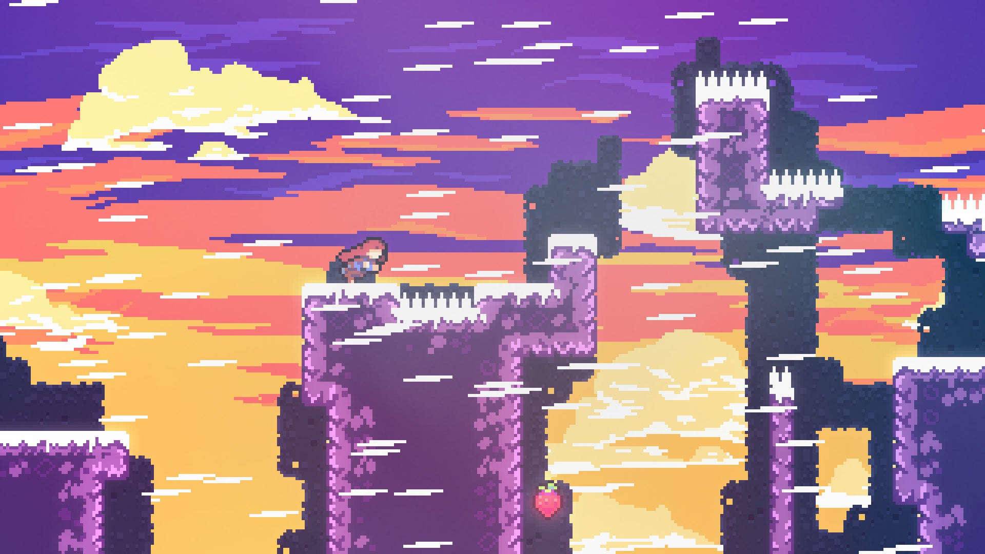Celeste Nintendo switch game Action images
