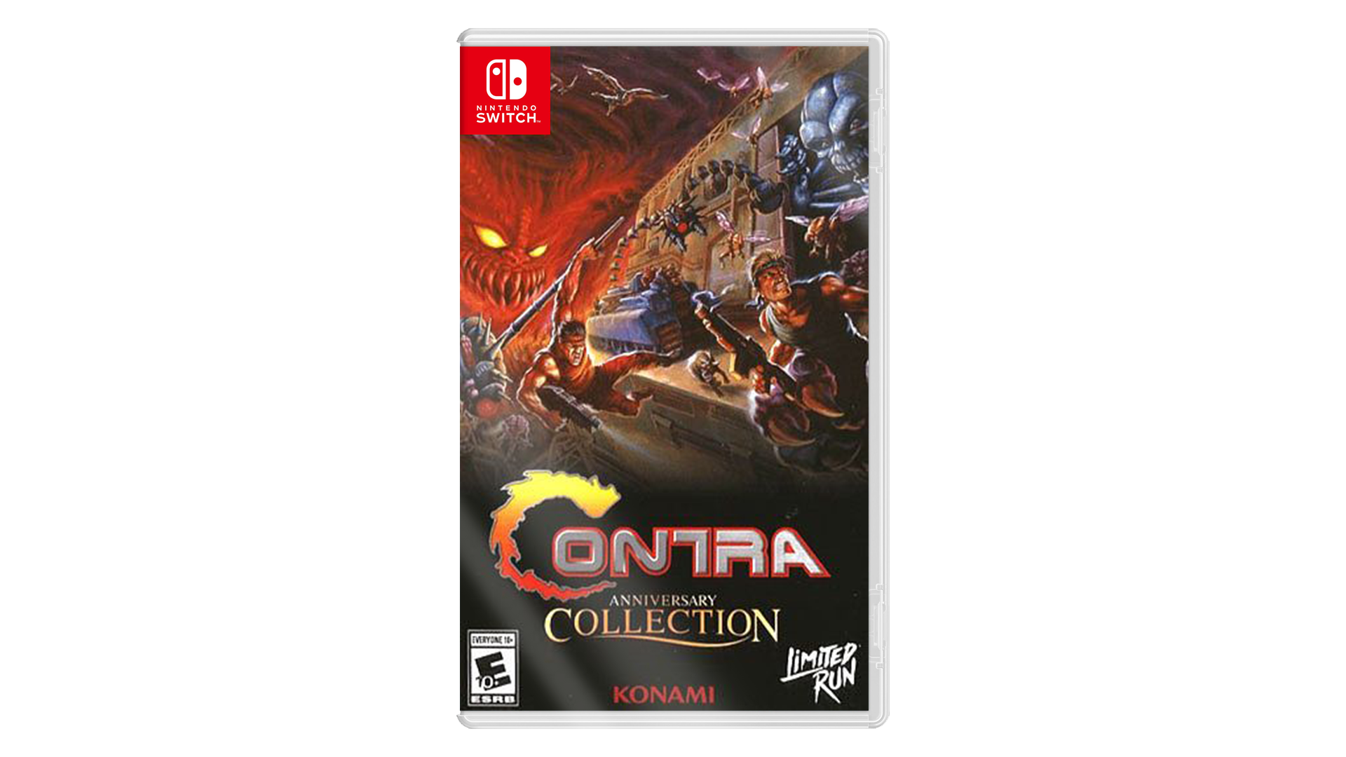 Contra Anniversary Collection Nintendo switch game Action,Shooting cover