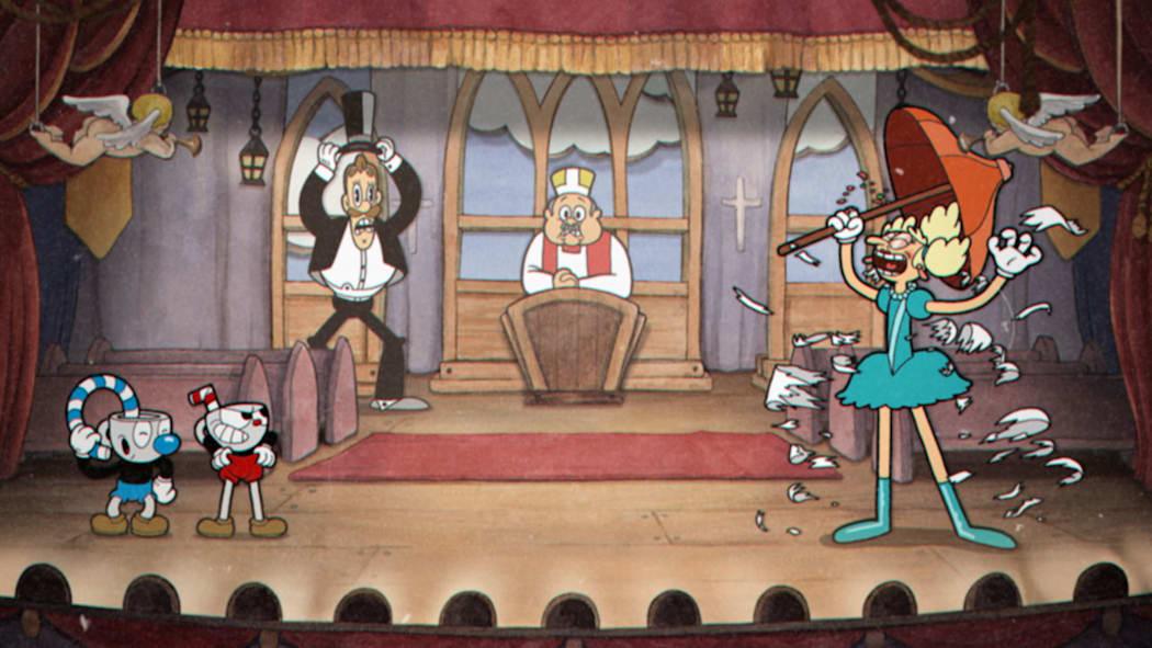 Cuphead Nintendo switch game Action Shooting images