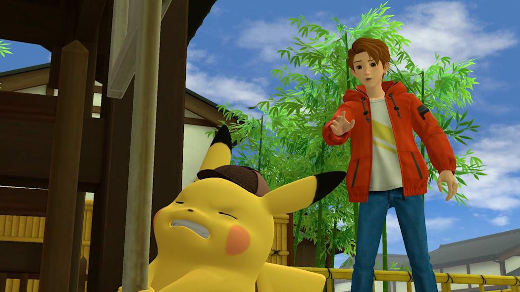 Detective Pikachu Returns Nintendo switch game Adventure images
