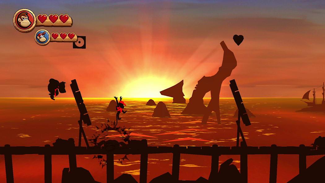 Donkey Kong Country Returns HD Nintendo switch game Action images