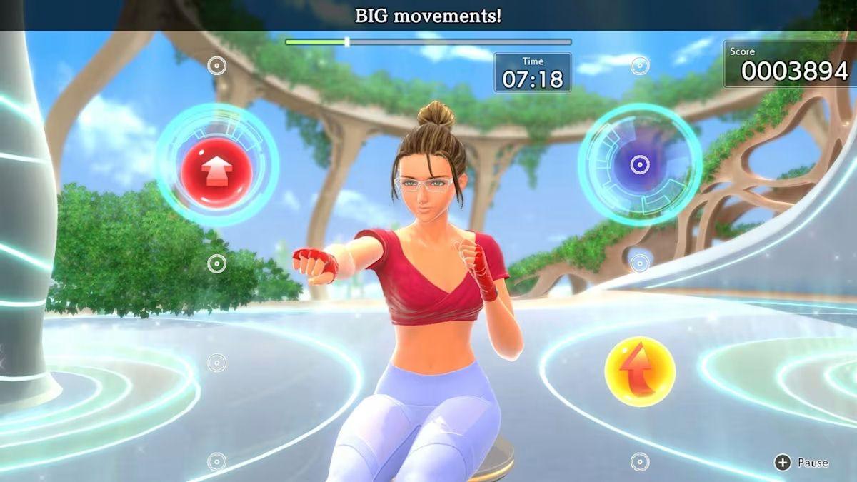 Fitness Boxing 3 Nintendo switch game Sports Training images