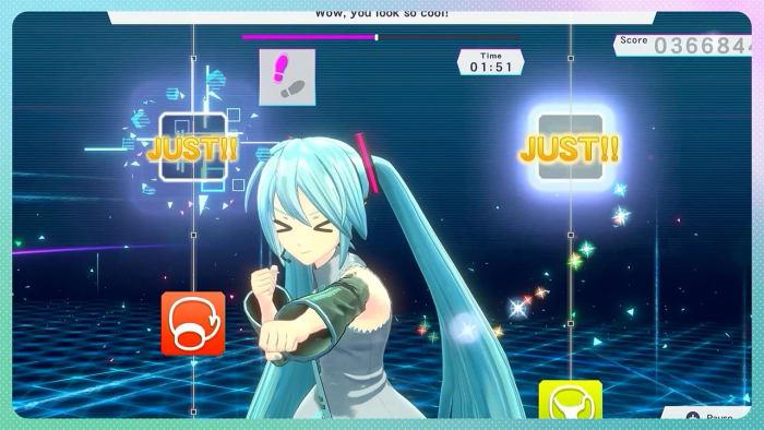 Fitness Boxing feat. Hatsune Miku Nintendo switch game Training images