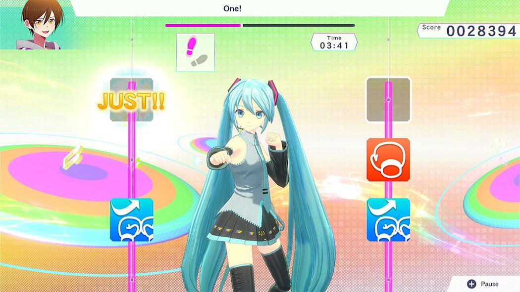 Fitness Boxing feat. Hatsune Miku Nintendo switch game Training images