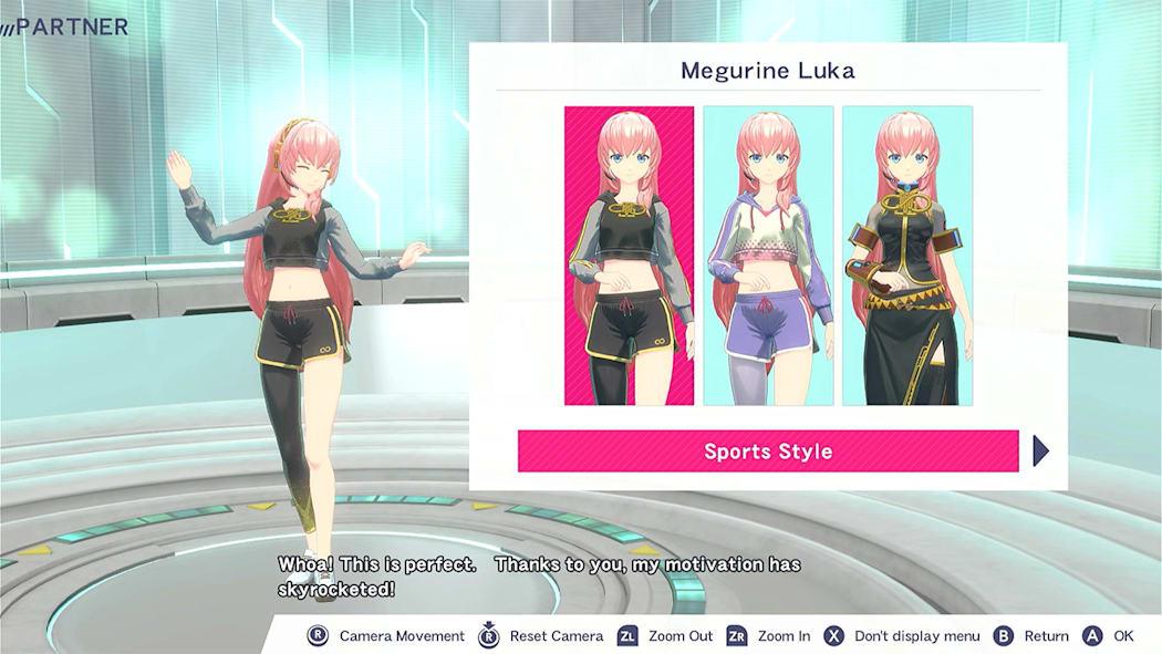 Fitness Boxing feat. Hatsune Miku Nintendo switch game Training images