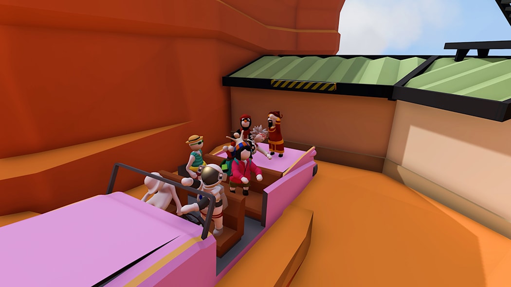 Human: Fall Flat Nintendo switch game Action,Puzzle images