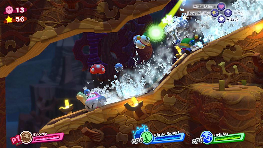 Kirby Star Allies Nintendo switch game Action images