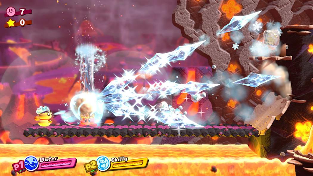 Kirby Star Allies Nintendo switch game Action images