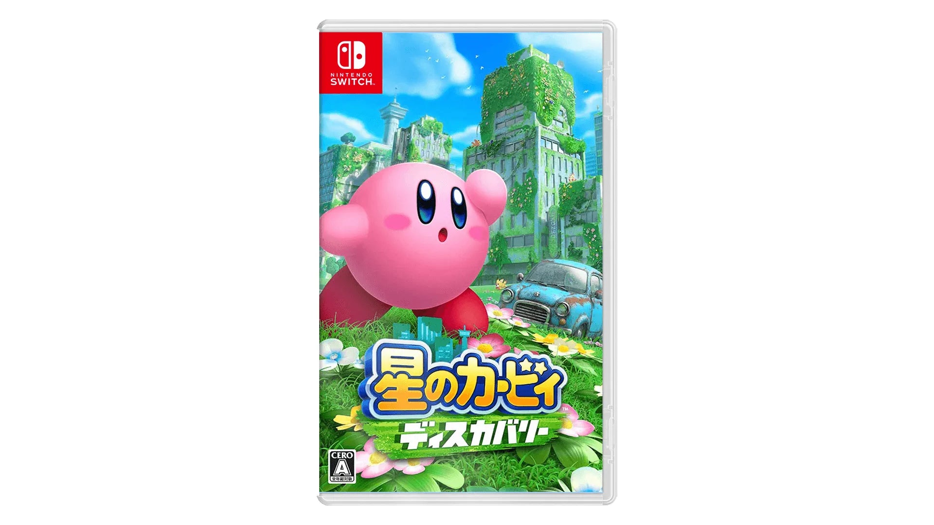 Kirby and the Forgotten Land Nintendo switch game Action,Adventure cover