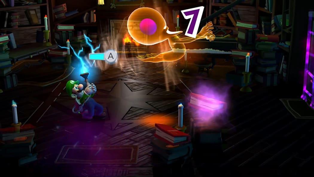 Luigi's Mansion 2 HD Nintendo switch game Action images