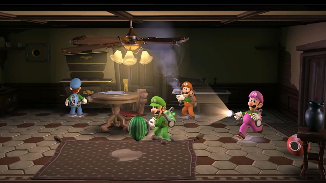 Luigi's Mansion 2 HD Nintendo switch game Action images