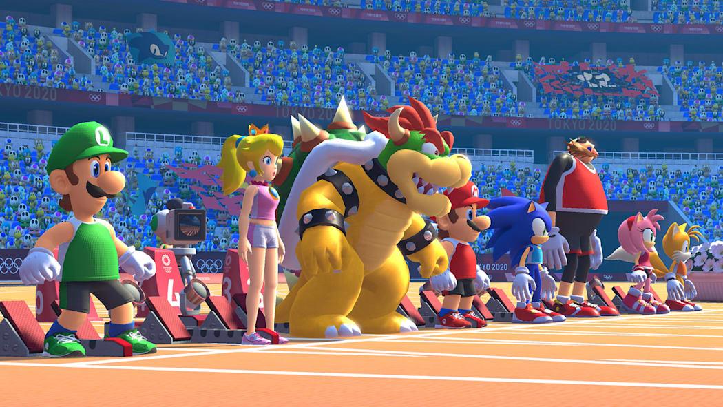 Mario & Sonic At The Olympic Games TOKYO 2020 Nintendo switch game Adventure,Party,Sports images