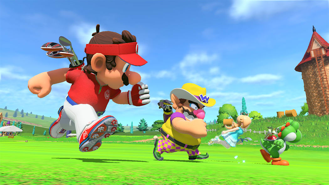 Mario Golf: Super Rush Nintendo switch game Action,Party,Sports images
