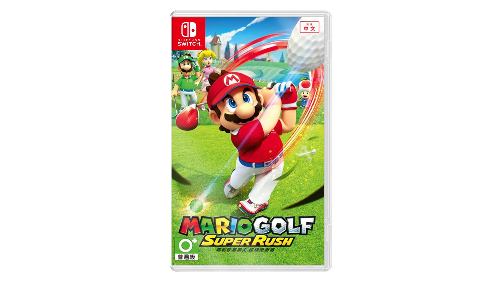 Mario Golf: Super Rush Nintendo switch game Action,Party,Sports cover