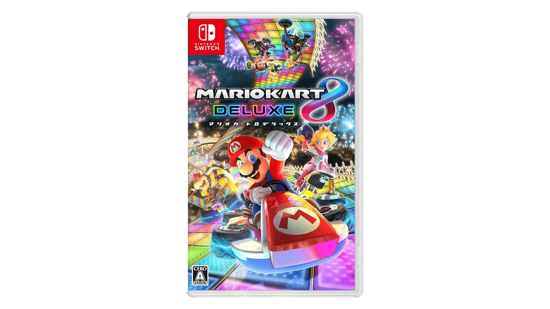 Mario Kart 8 Deluxe Nintendo switch game Party,Racing cover