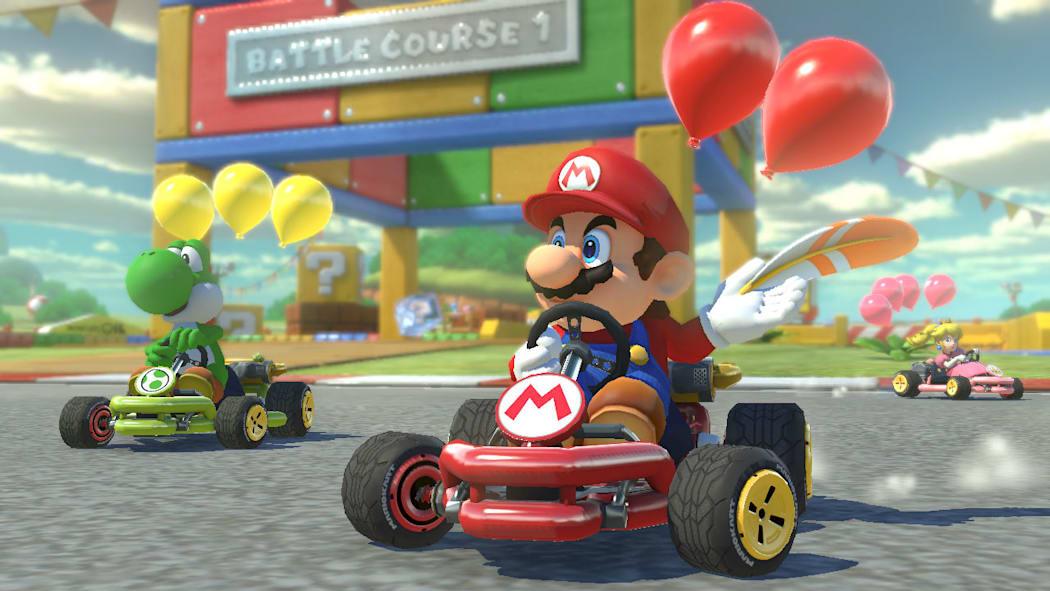 Mario Kart 8 Deluxe Nintendo switch game Party,Racing images