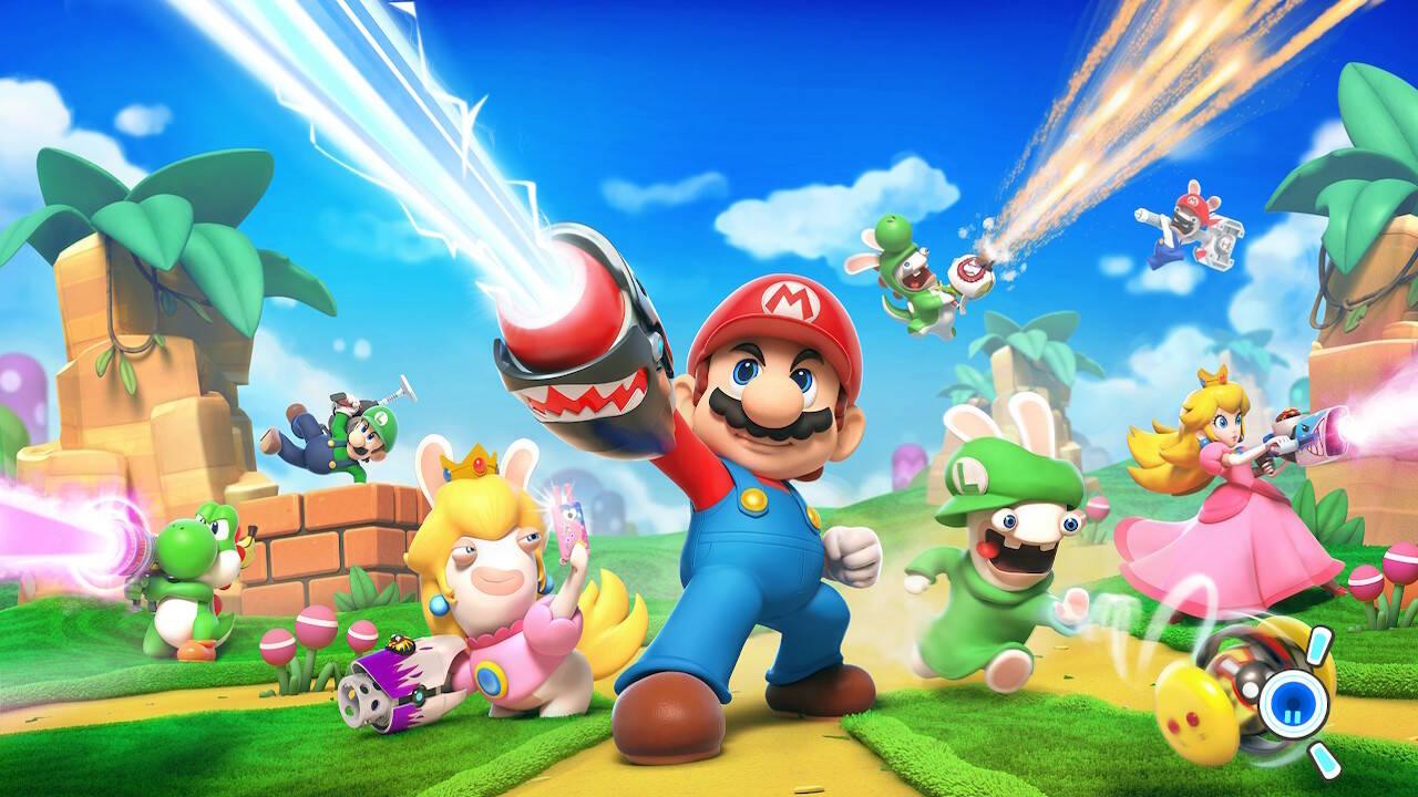 Mario Rabbids Kingdom Battle Nintendo switch game Adventure,Strategy images