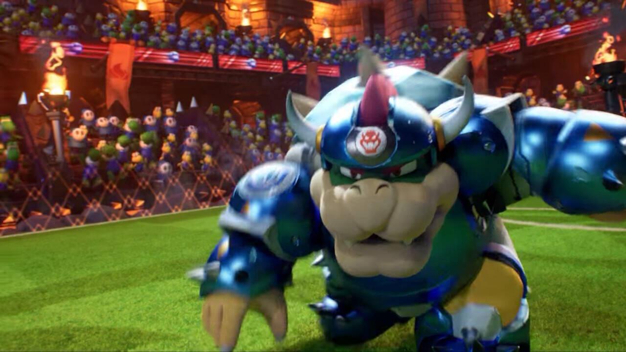 Mario Strikers: Battle League Nintendo switch game Action Sports images