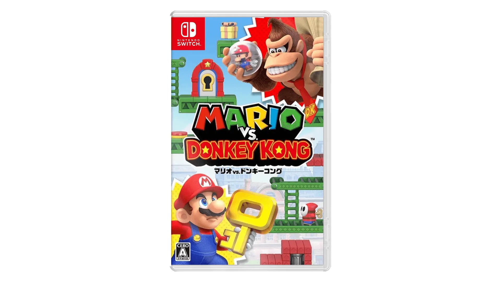Mario vs. Donkey Kong Nintendo switch game Action, Puzzle cover