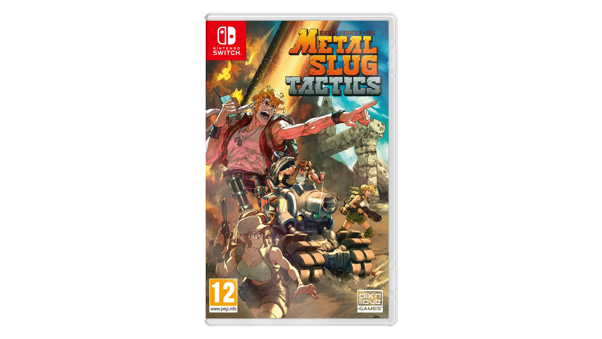 Metal Slug Tactics Nintendo switch game Strategy cover