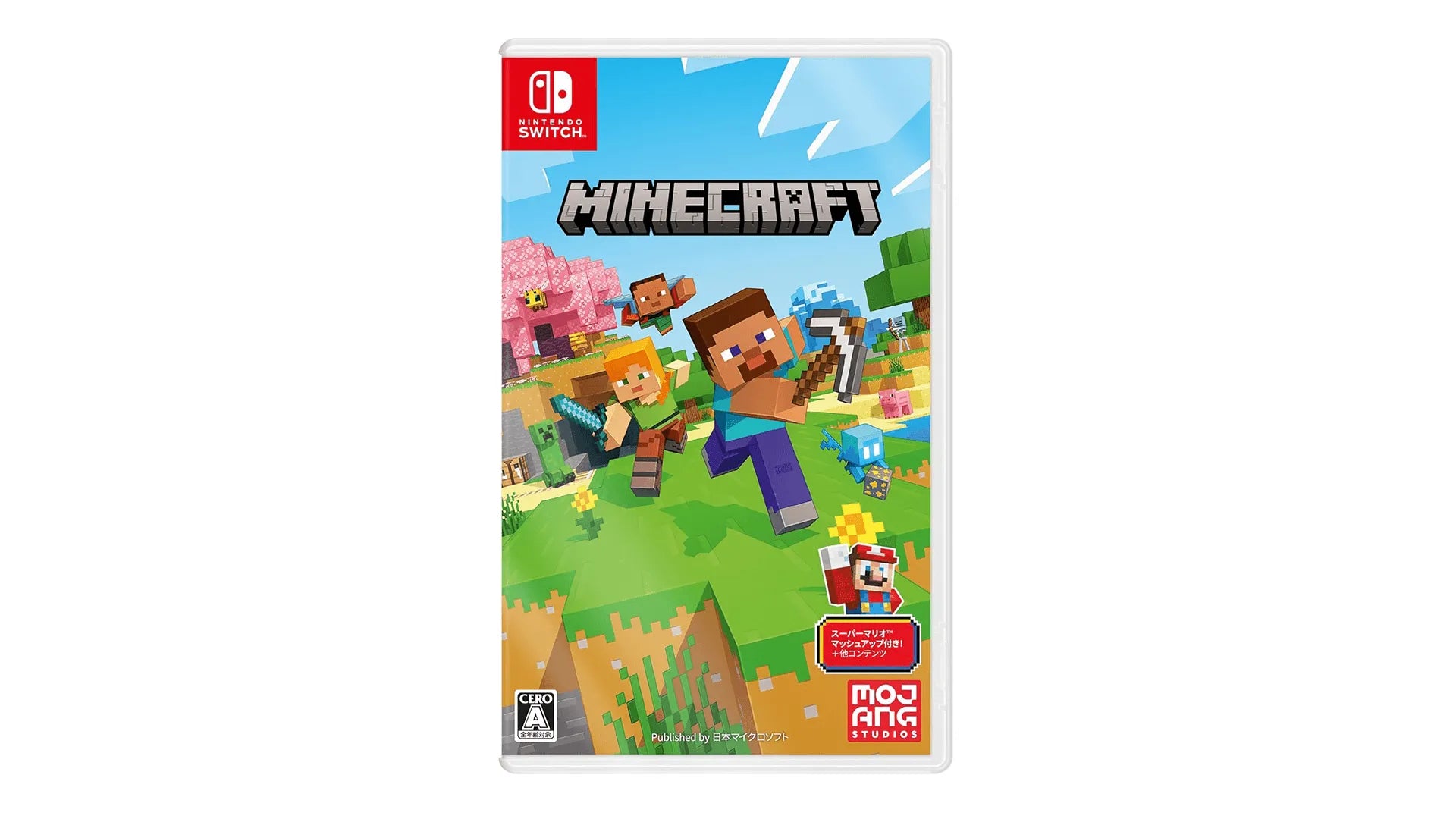 Minecraft Nintendo switch game Action Simulation cover