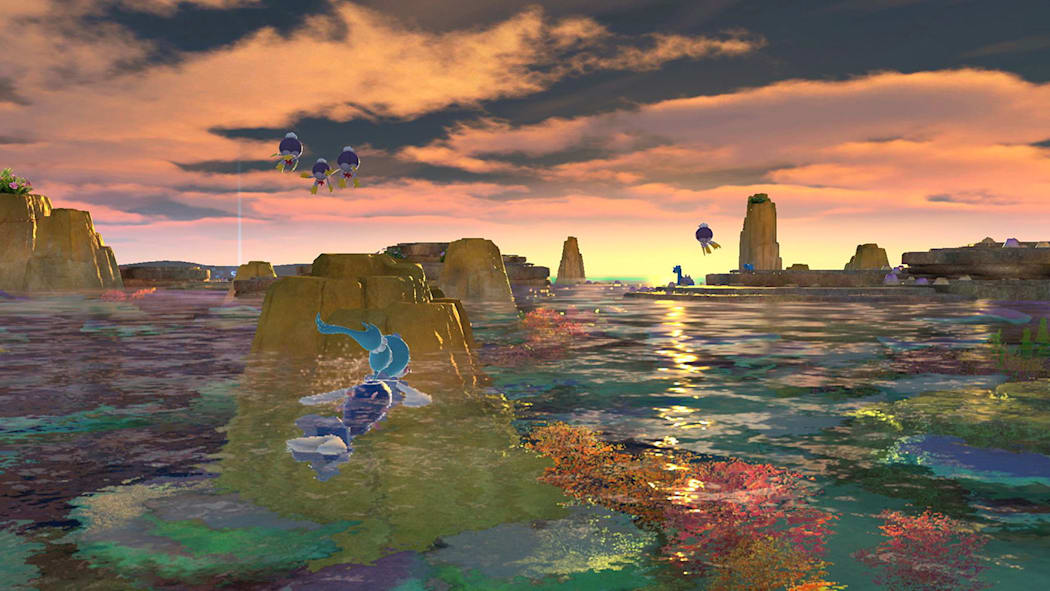 New Pokémon Snap Nintendo switch game Action images