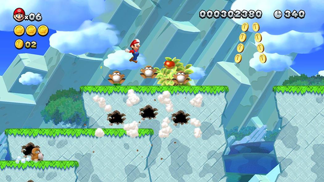 New Super Mario Bros U Deluxe Nintendo switch game Action images
