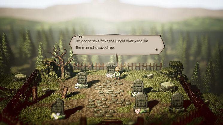 Octopath Traveler Nintendo switch game Role playing images