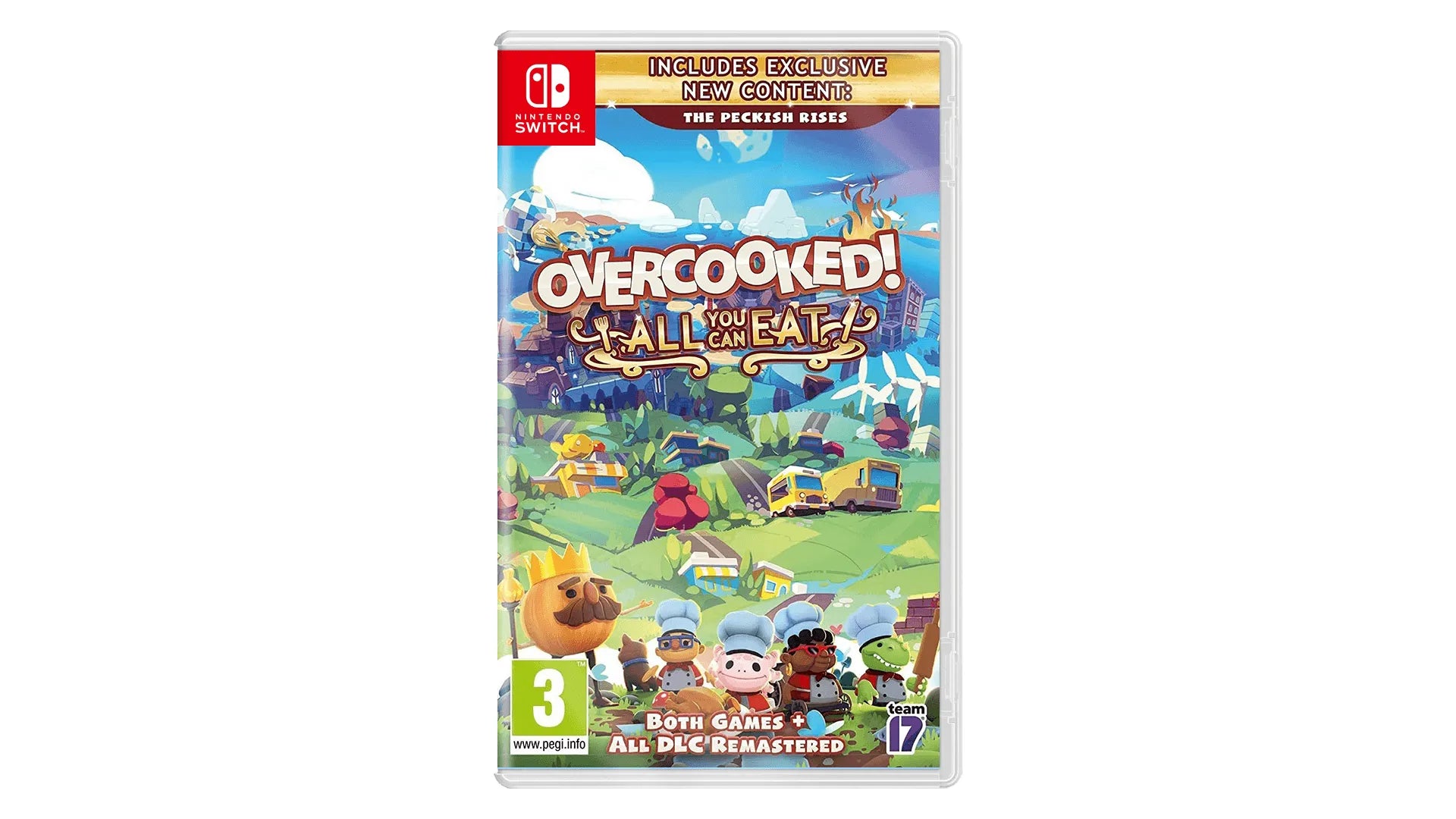 Overcooked! All You Can Eat Nintendo switch game Action Party cover