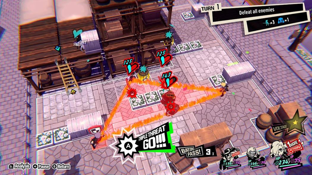 Persona 5 Tactica Nintendo switch game Role playing,Strategy images