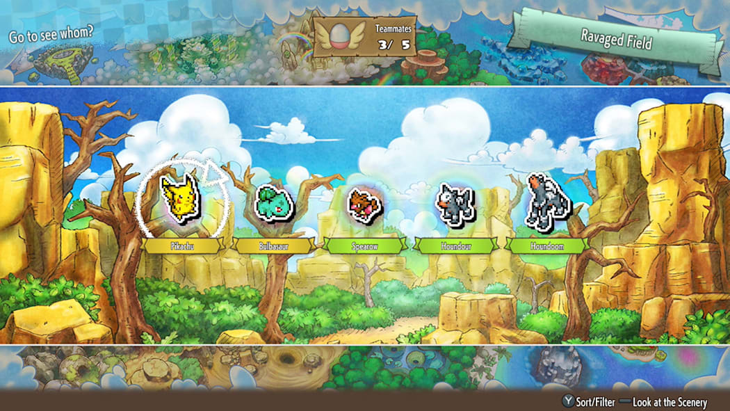 Pokémon Mystery Dungeon: Rescue Team DX Nintendo switch game Role playing images