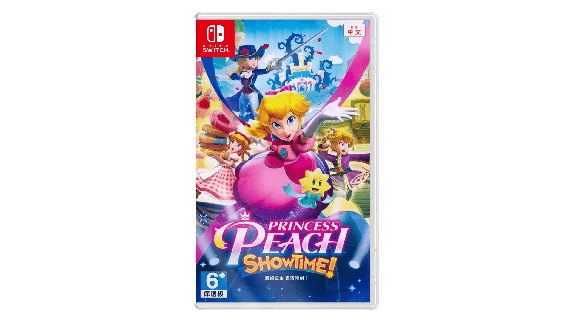 Princess Peach Showtime Nintendo switch game Action,Adventure cover