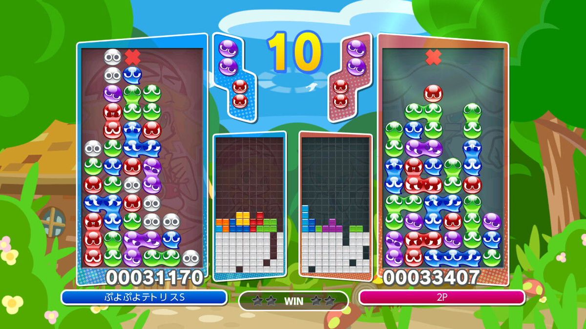 Puyo Puyo Tetris Nintendo switch game Action,Puzzle images